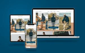 Bonne gueule website mockup across devices