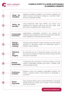 12 Simple Steps To A More Sustainable Ecommerce Website 12 Simple Steps To A More Sustainable Ecommerce Website