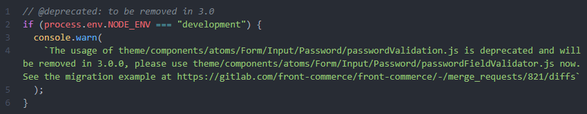 Front-Commerce code