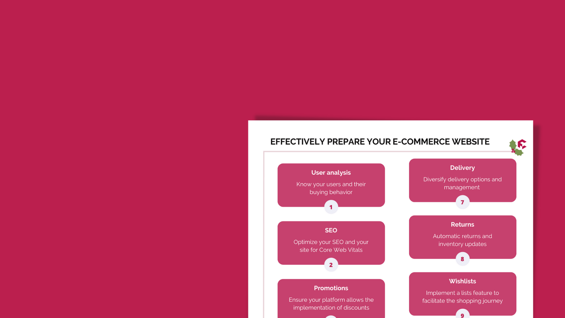 Ecommerce Holiday Checklist Front Commerce
