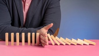 Is Your Salesforce Commerce Cloud Platform Holding You Back 5 Signs Its Time For A Change Front Commerce Wooden Blocks Falling Representing Slowdown